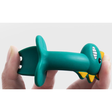 BPA-Free Dinosaur პირველი სასწავლო Baby Nutensils